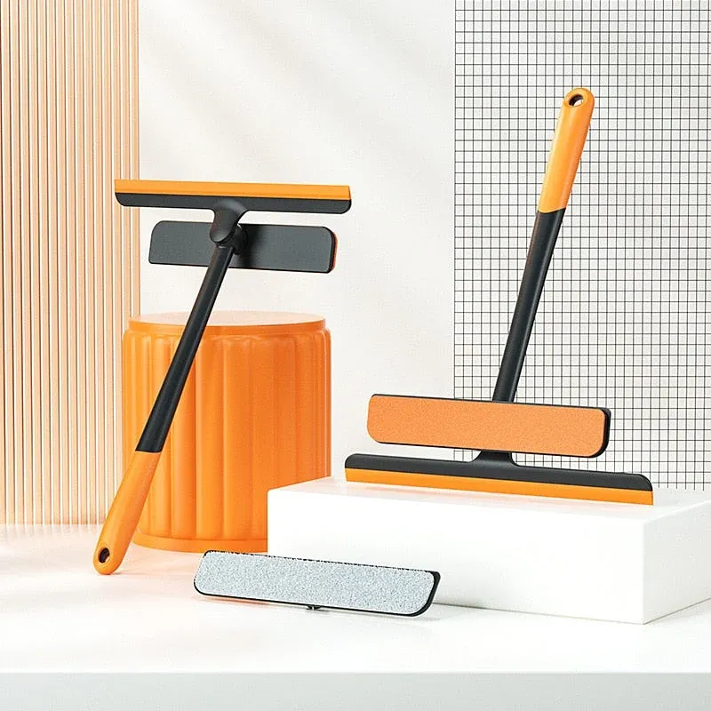 3in1 Foldable Window Cleaning Wiper Brush - Image 0