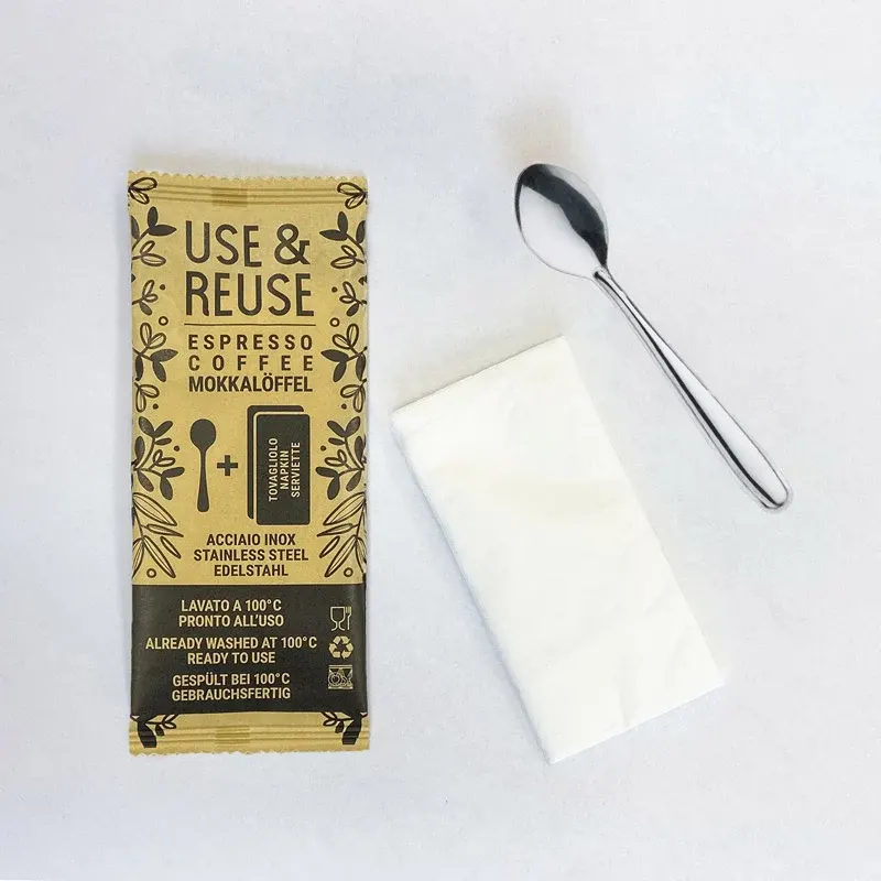 Cucchiaino Moka, collezione Use & Reuse - Pintinox