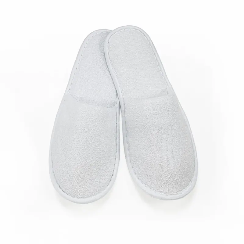 Ciabattine Terry Towel bianche chiuse spugna