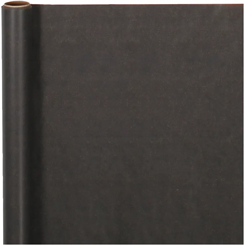 Wrapping Paper, W: 50 cm, 60 g, black, 5 m/ 1 roll