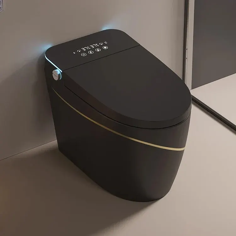 Black Pearl Futuristic Intelligent Elegant Toilet - Image 0
