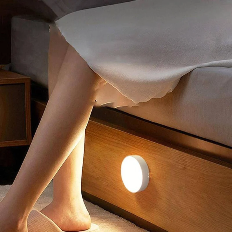 Rechargeable Motion Sensor LED USB Night Light - Image 0