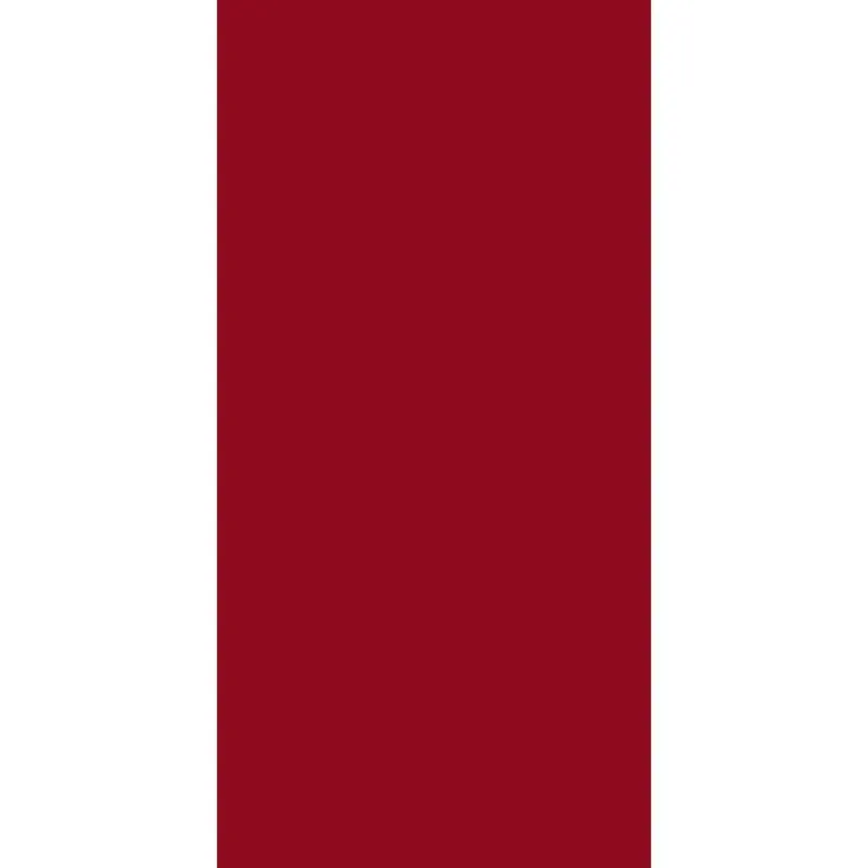 Ein unifarbenes bordeauxrotes Rechteck, inspiriert von den Zellt Servietten 40x40 cm 3-lagig (250er Pack) der Duni GmbH, wird zwischen zwei vertikalen weißen Stäben zentriert und sorgt für einen klassischen und hochwertigen Tischdekorationsstil.