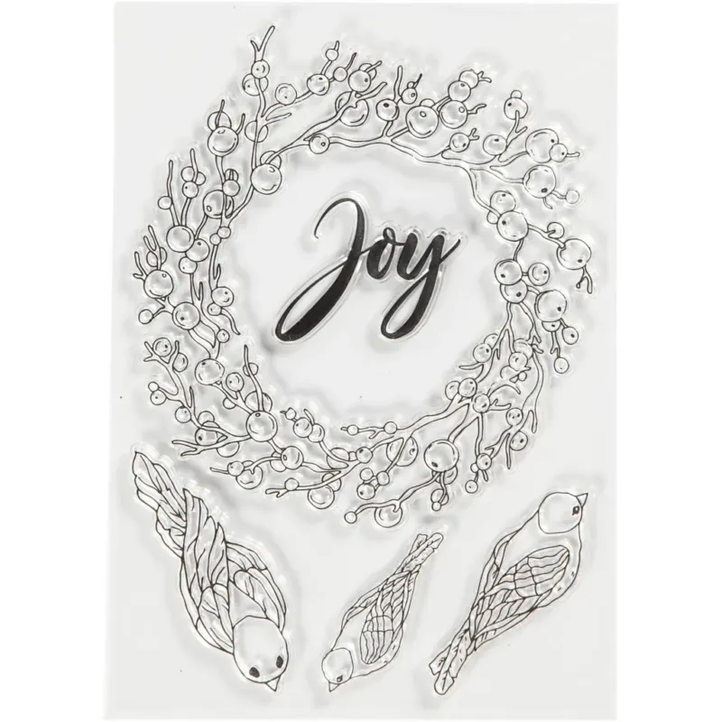Silicone Motives, joy, size 10,5x15 cm, 1 sheet