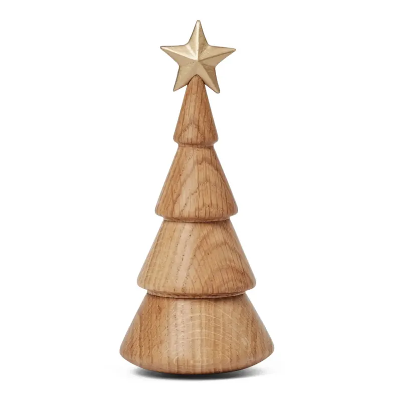 Holz-Weihnachtsbaum Groß – Eiche · 15 cm | Spring Copenhagen