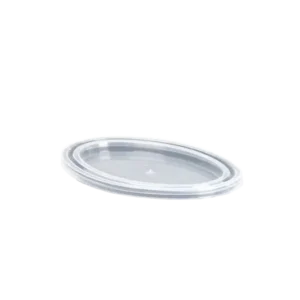 takeaware.nl Saus- en amusebakjes Deksel ovaal sausbakje Ø88mm Transparant