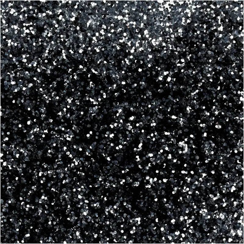 Bio Sparkles, dia. 0,4 mm, black, 10 g/ 1 tub