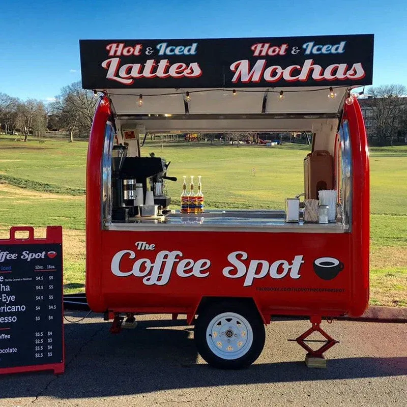Coffee Caravan Mobile Food Trailer - Image 0