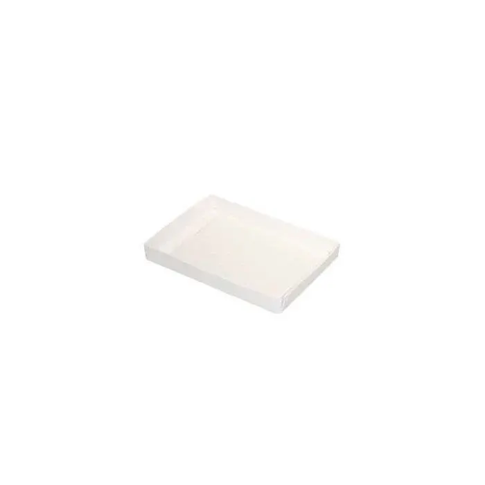 Kraft Gift Boxes White 12.4x2.5x17.1cm
