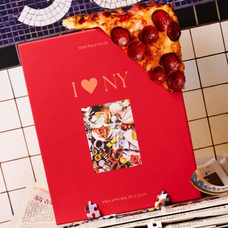 Puzzle "I Heart NY" – 1000 Teile · 49 × 68 cm | Piecework