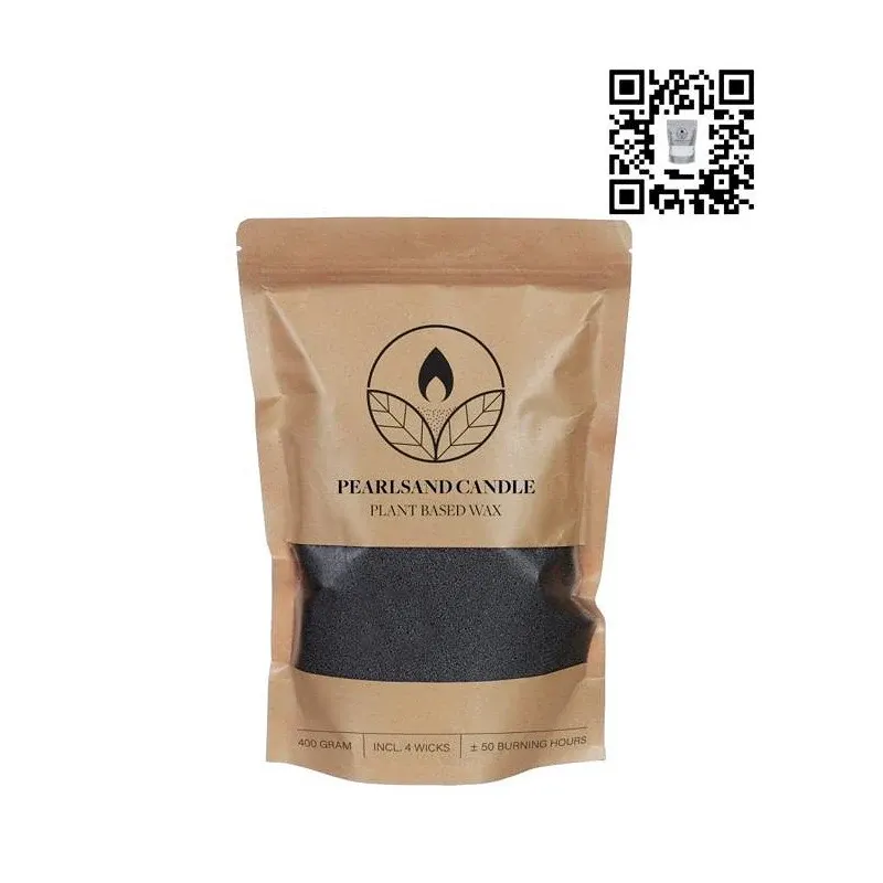 Pearlsand Candle 400gr Black