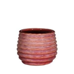 Pot Pink Carmine Rise Ø13 x h: 15,5 cm (4 Pcs)