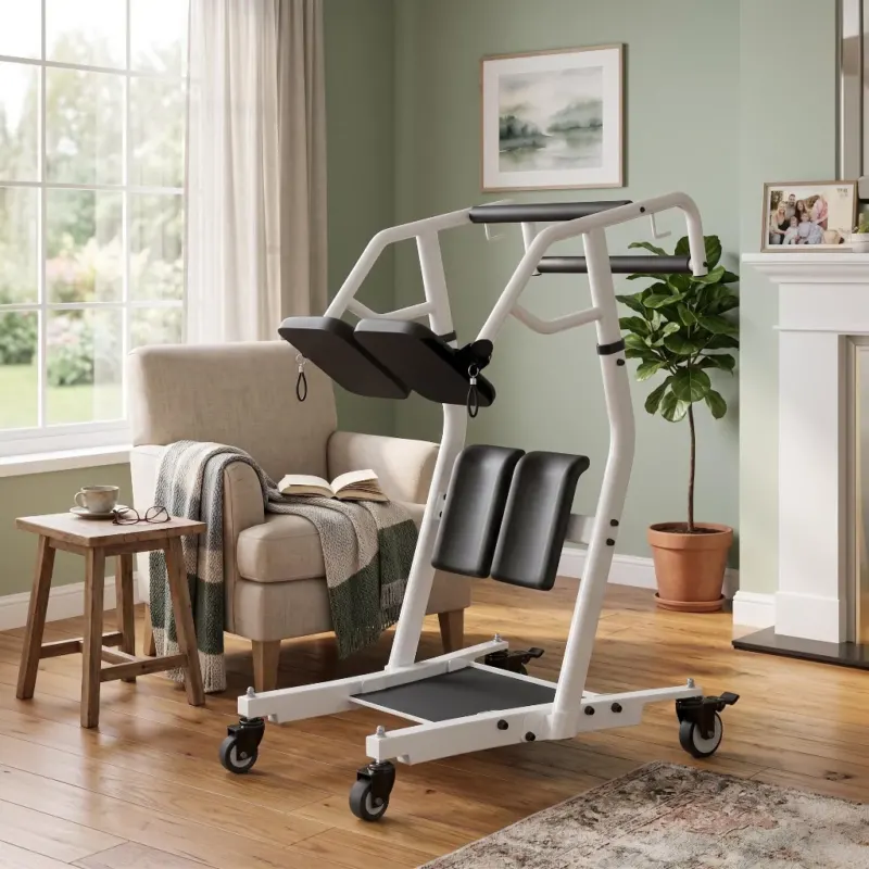 Ergonomic Patient Lift Assist Transfer Wheelchair - Image 0