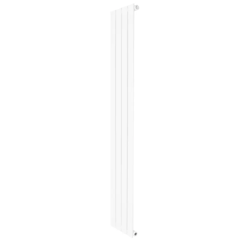 Flachheizkörper in Weiß, 1600mm x 280mm, mit schlankem, modernem Design und glatter Oberfläche, ideal für platzsparende Heizlösungen