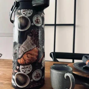 Thermokanne mit Pumpe - 1900 ml.
