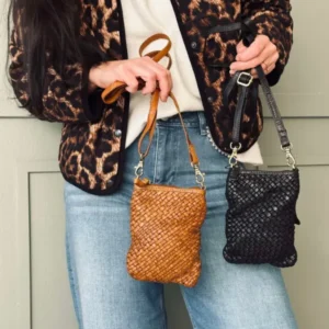 Crossover-Handytasche - Miriam Cognac