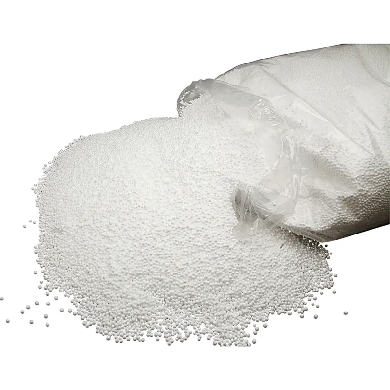 Polystyrene Pellets, size 5 mm, white, 100 L/ 1 bag