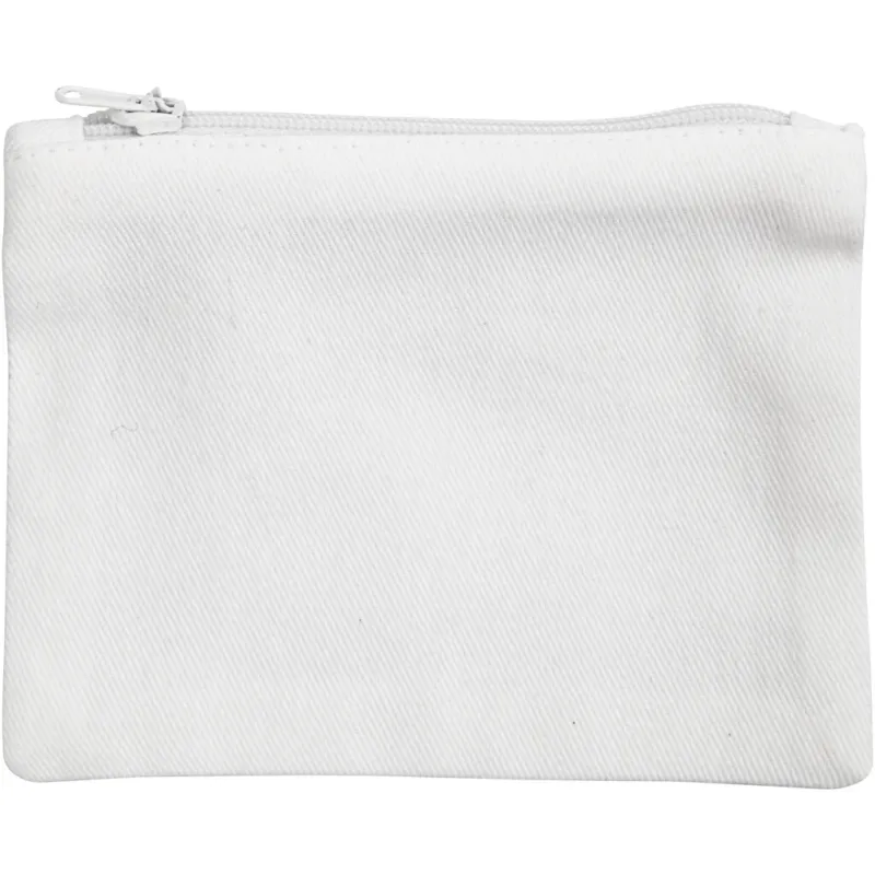 Purse, size 9x12 cm, 210 g, white