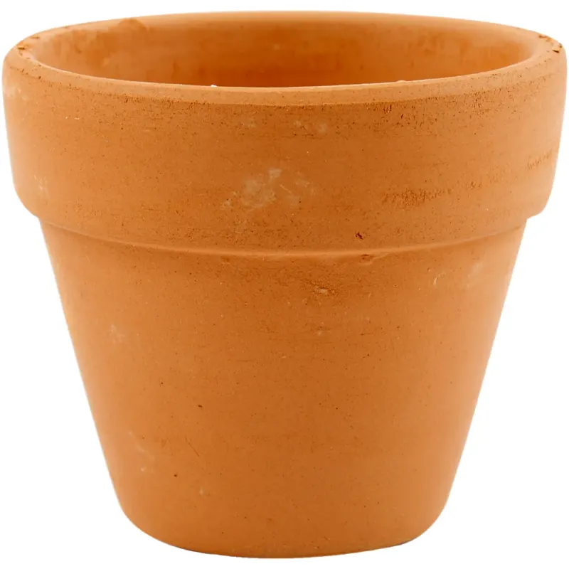 Flower Pots, H: 6,5 cm, dia. 7 cm, 24 pc