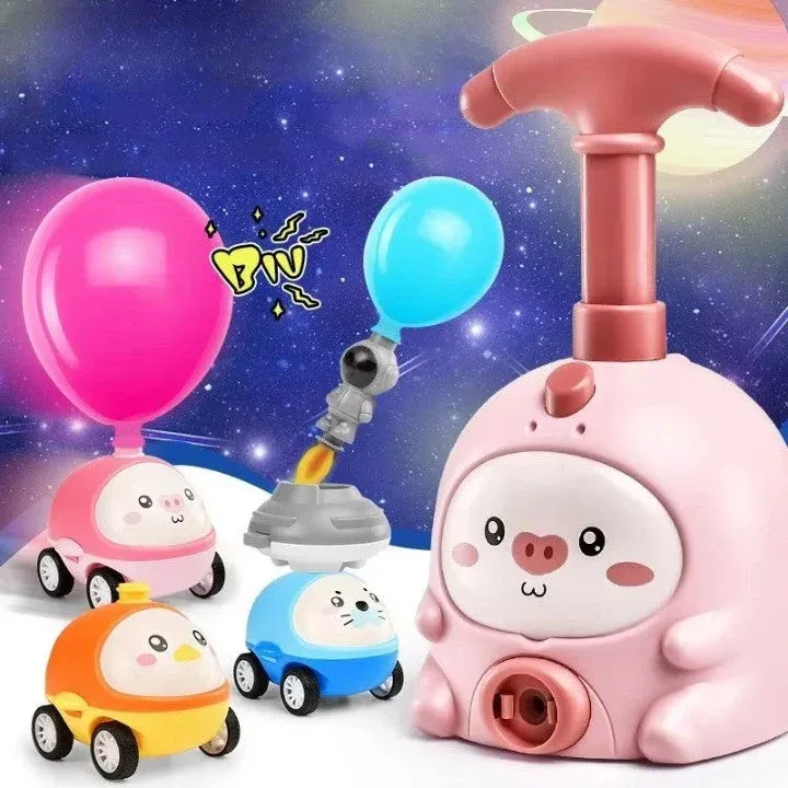 Cute Animal Design Air-Powered Balloon Launcher - Image 0