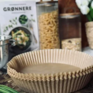 Airfryer-Papierförmchen, rund - 50 Stk.