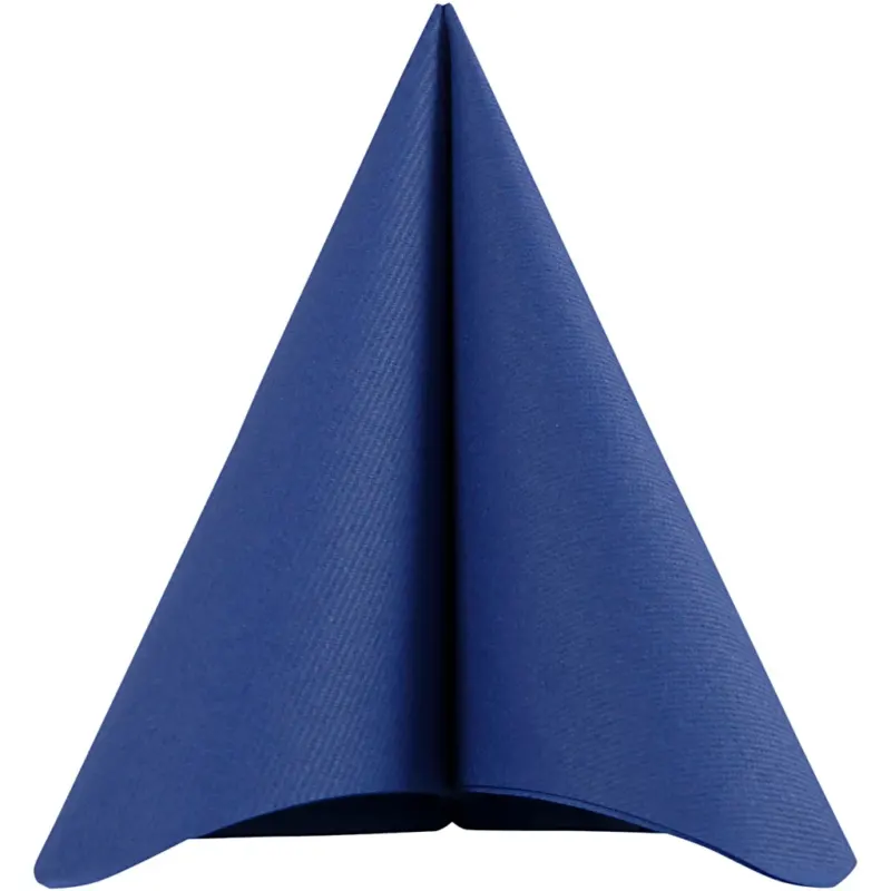 Table Napkins, size 40x40 cm, 60 g, dark blue, 20 pc