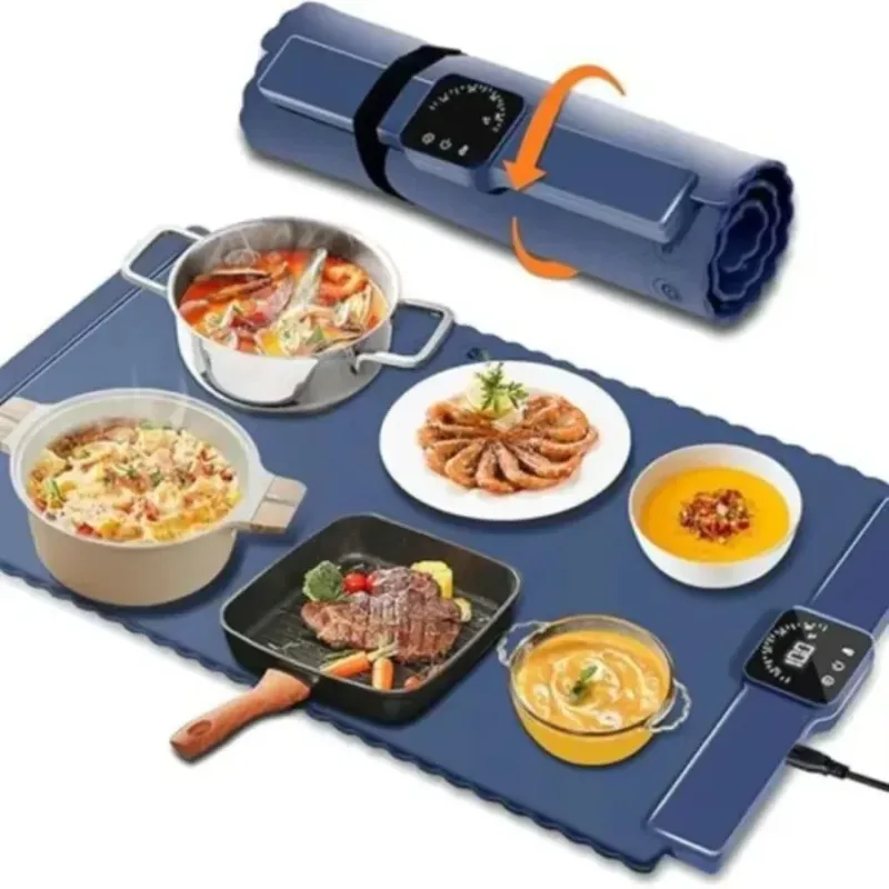 Safe Heat Roll-Up Electric Food Warmer Mat - Image 0