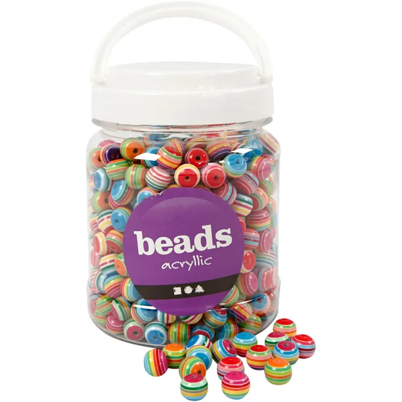 Multi Mix, dia. 12 mm, hole size 1,5 mm, ca. 530 pc, 510 g, 700 ml/ 1 tub
