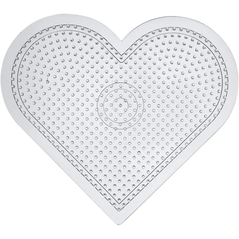 Peg Board, size 15 cm, medium, clear