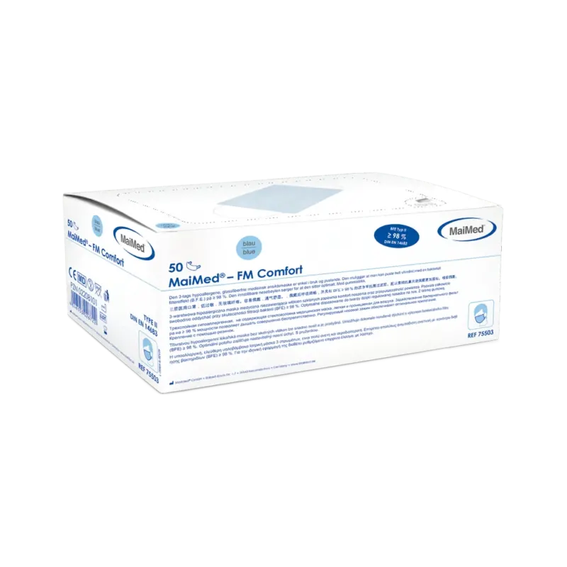 MaiMed-FM Comfort OP-Maske, unsteril, 3-lagig, 50 St./Box