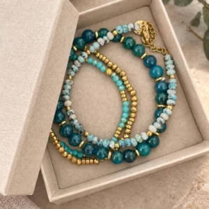 Armband Sea Green – Set mit 4 Armbändern