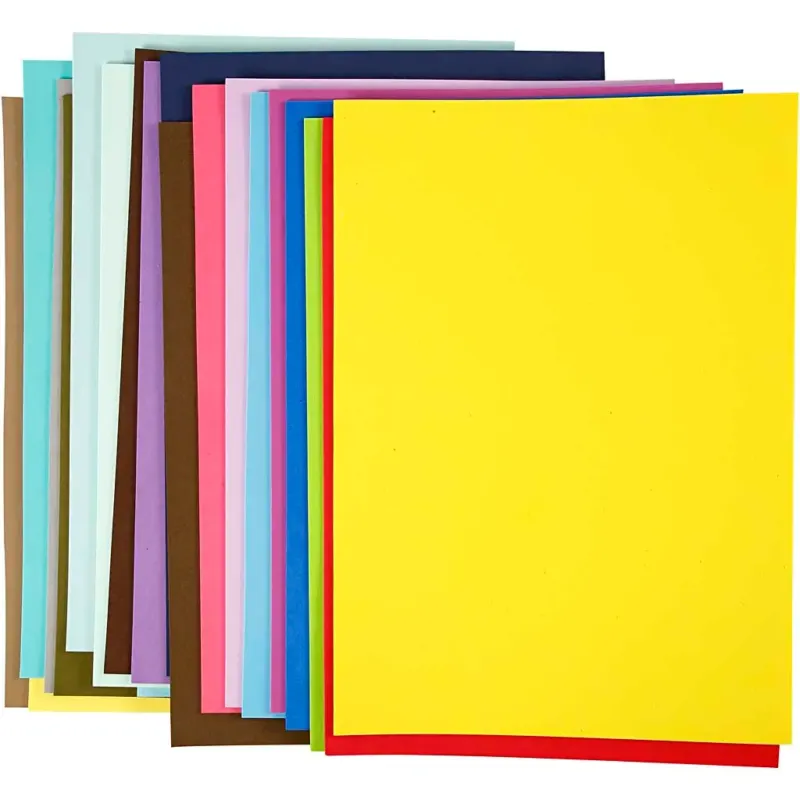 Foam Sheets, A3, sheet 297x420 mm, ca. 2 mm, 20 ass sheets