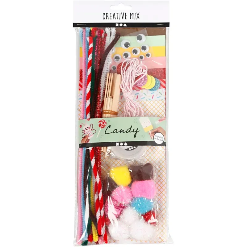 Crafting assortment, Candy, 1 pack