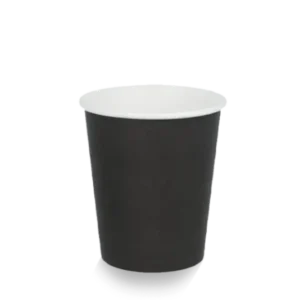 takeaware.nl Koffiebekers Kartonnen koffiebeker 230cc 8oz zwart