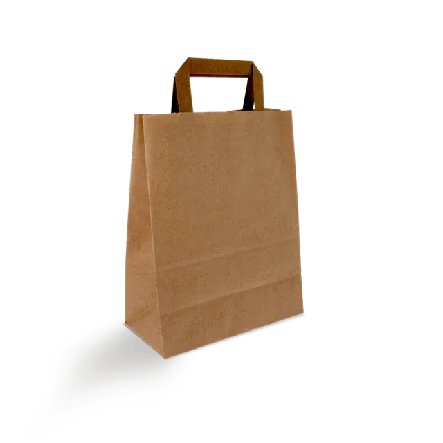 Carrier Bags Paper 22x10x28cm Brown (250 pcs)