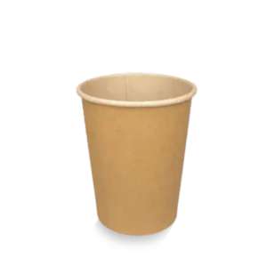 takeaware.nl Koffiebekers Kartonnen koffiebeker 230cc 8oz Kraft