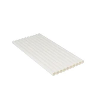 TakeAware.nl Papieren rietjes wit 210x10mm