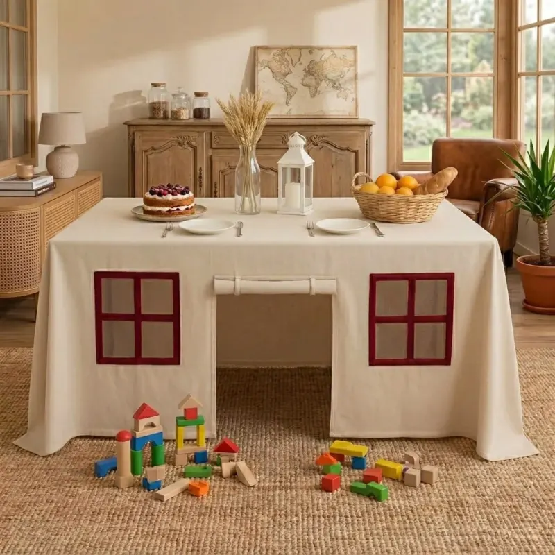 Hideout Kids Table Tent Playhouse Cover - Image 0