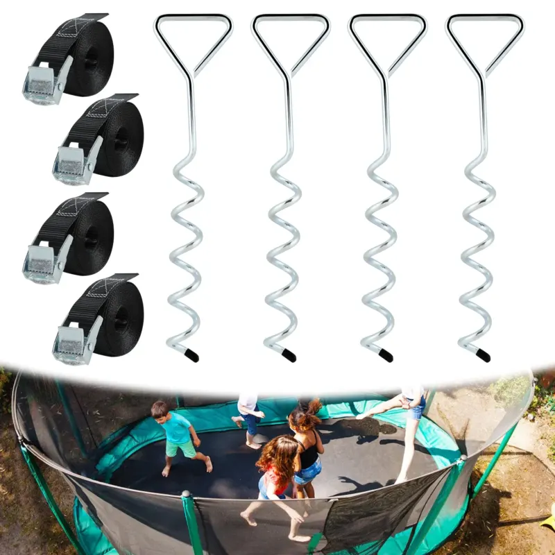 BMOT Trampolin Erdanker Bodenanker 4X