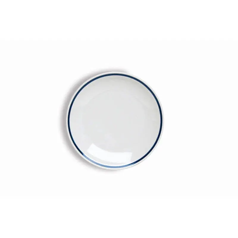 Piatto Dessert Ø cm 20 Con Decoro A Filo Blu, collezione Az - Tognana Porcellane