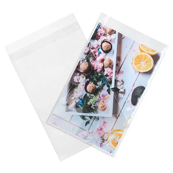 Plastic Bags 29.1x43.8cm Transparent Peel and Seal