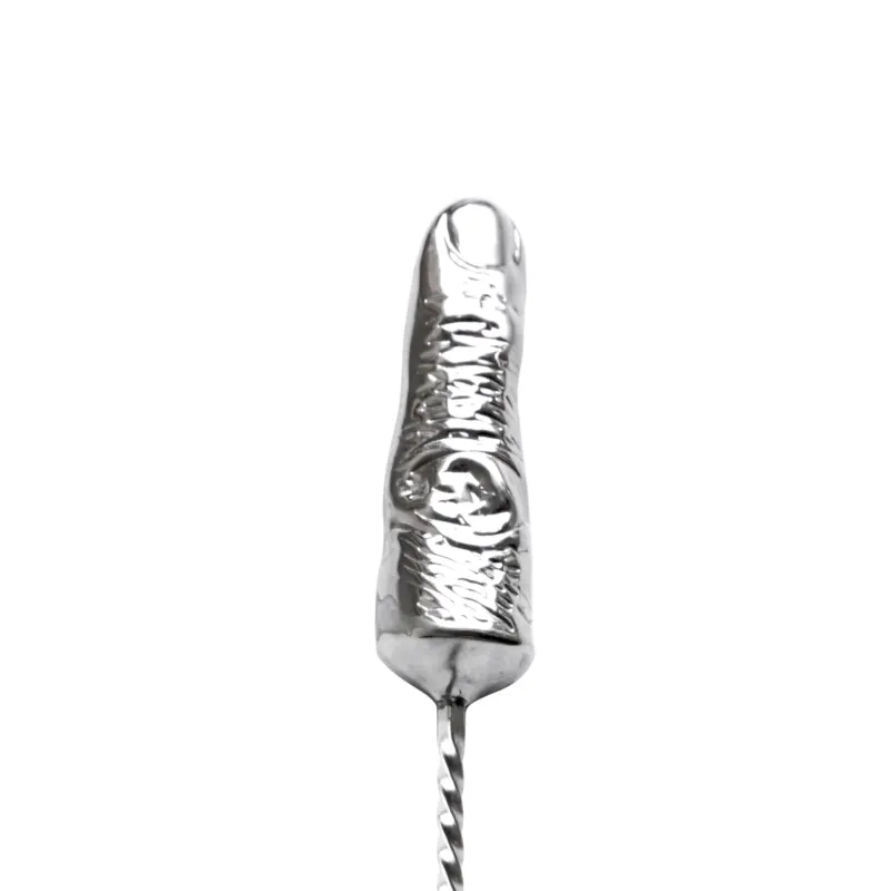 GAZ REGAN NEGRONI FINGER STIRRER / STAINLESS STEEL / 35cm