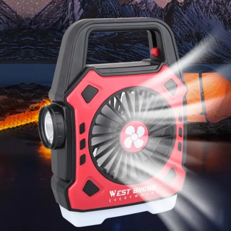 Multifunctional Adventure Cooling Fan Light - Image 0