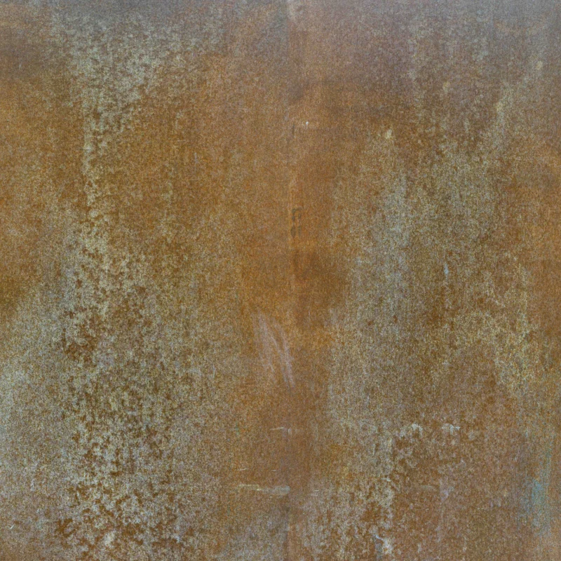 Duschrückwand-Rustikale, rostige Metalltextur mit braunen Tönungen