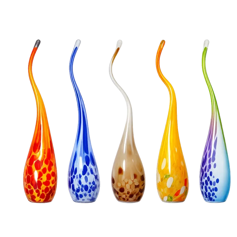 Glasflamme Gartendeko 50 cm inkl. Stab