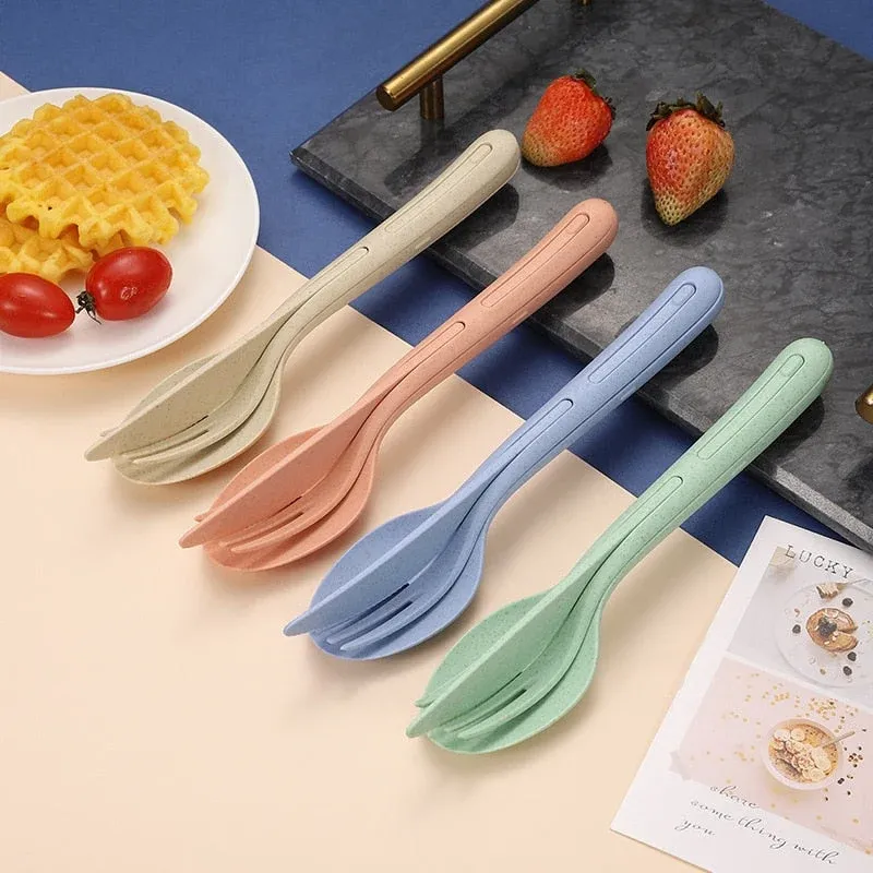 Portable All-in-one Travel Cutlery Set - Image 0