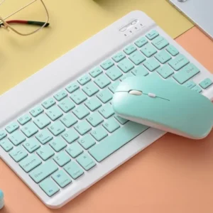 Bluetooth Mini Thin Keyboard Mouse Set - Image 0