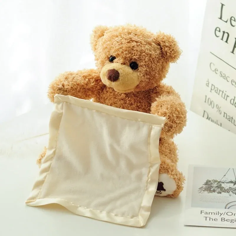 Interactive Peek a Boo Bear Kids Toy - Image 0
