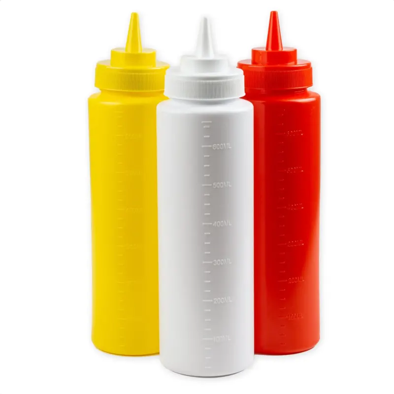 Quetschflasche Ketchup Majo Senf Flasche 650 ml - CPGASTRO