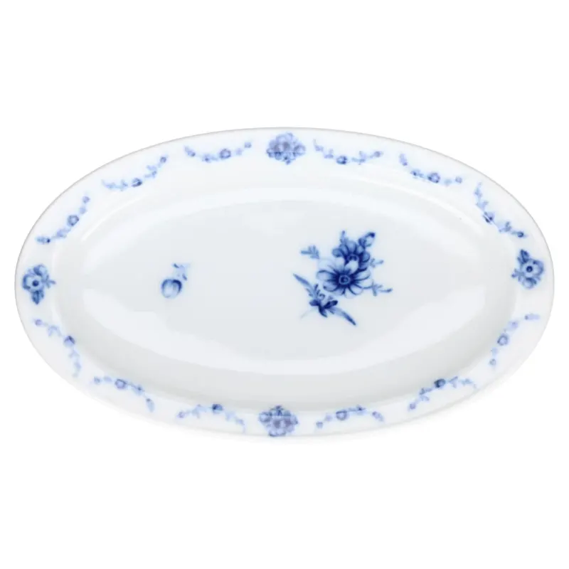 Beilagenchale oval mit Fahne II. Wahl